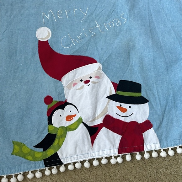 NWOT! Santa and friends “Merry Christmas” decorative dish towel - Picture 3 of 11